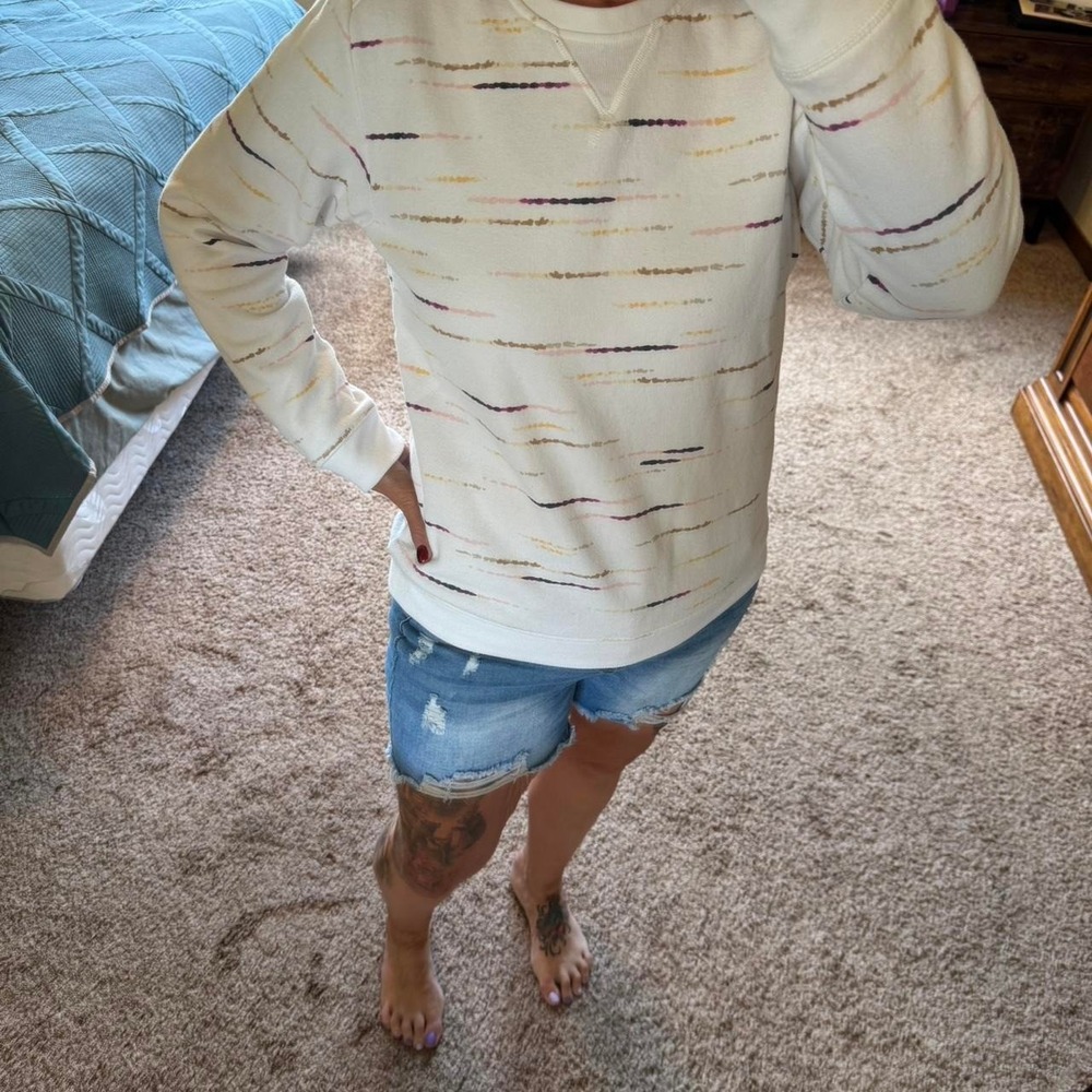 Karen Scott Sport Sweatshirt Size S